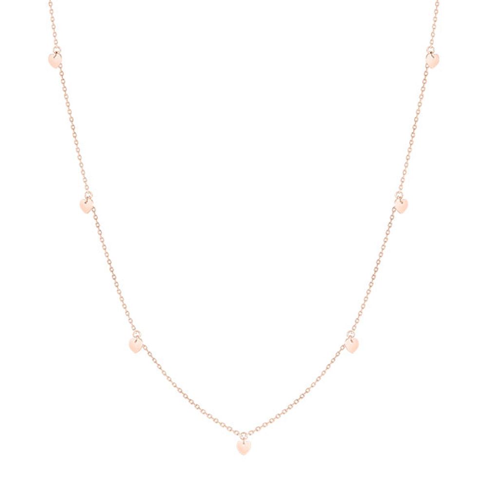 LALA J 하트 체인 목걸이 (JJLJN04BF385SR420)