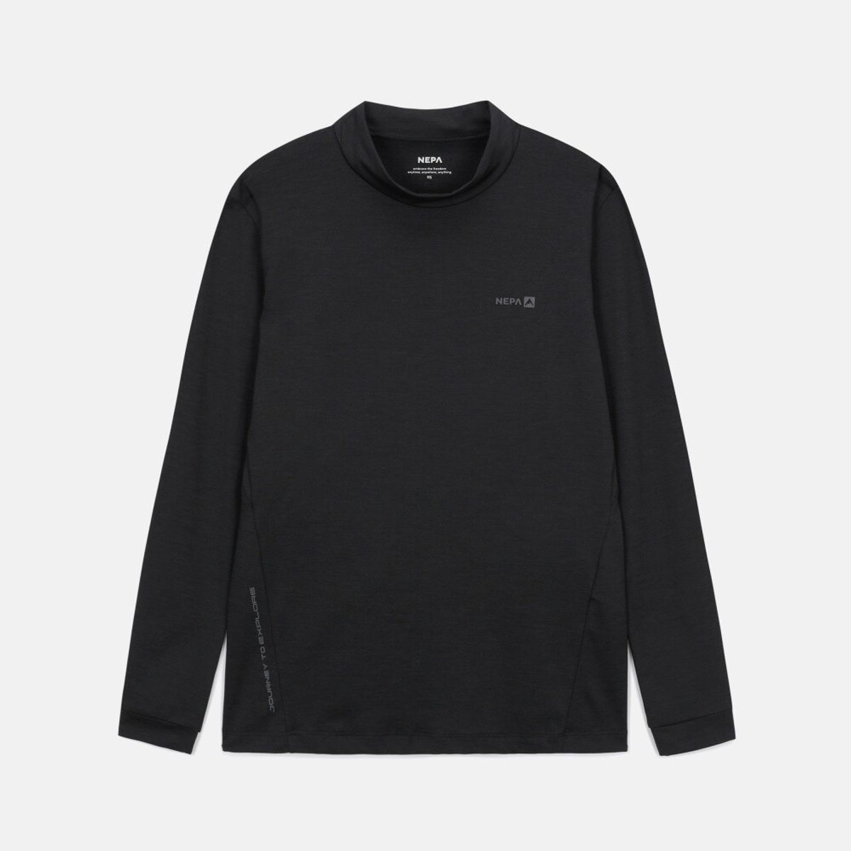 네파(NEPA) 7K65304 여성 까르비코 멜란지 하이넥 티셔츠
