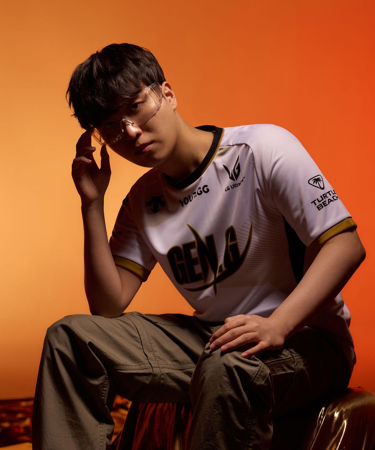 젠지(GEN.G) Gen.G X Descente 2024 Worlds Official Player Jersey