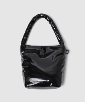 패딩 토트백 블랙(UP422CBGO6)