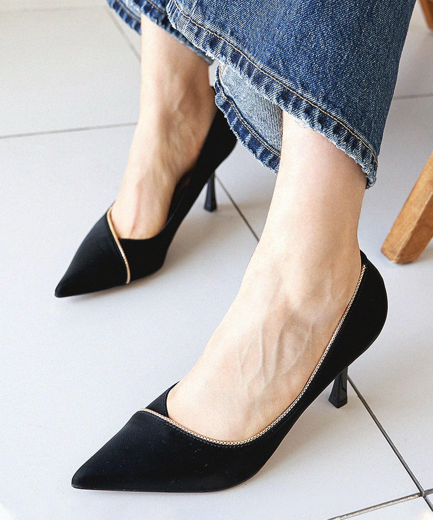 MUSINSA SPUR Sarah Stiletto High Heel 8cm -SA9034 (2color)