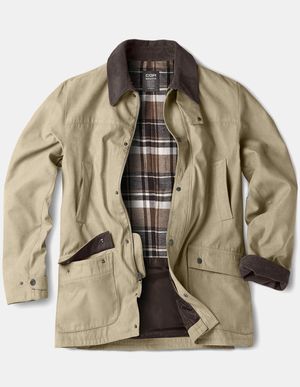 스웨이드 아웃도어 워크자켓