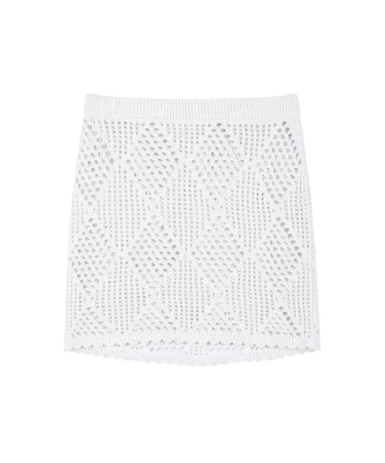 MEADOW KNIT MINI SKIRT