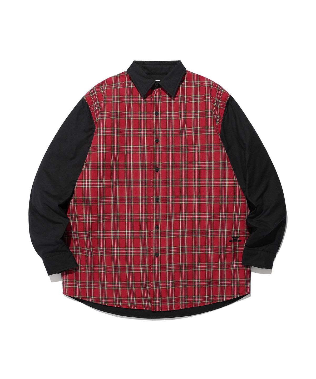 나이스고스트클럽(NICEGHOSTCLUB) FFATS CHECK SHIRTS JACKET_BLACK(NG2EFUJ202A)