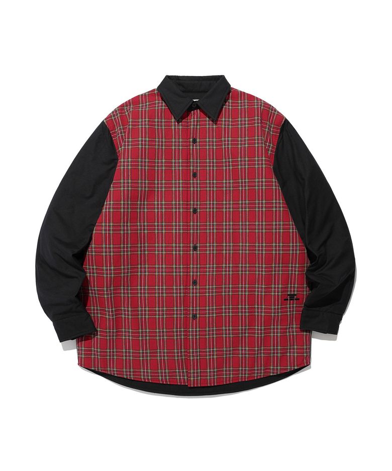 FFATS CHECK SHIRTS JACKET_BLACK(NG2EFUJ202A)