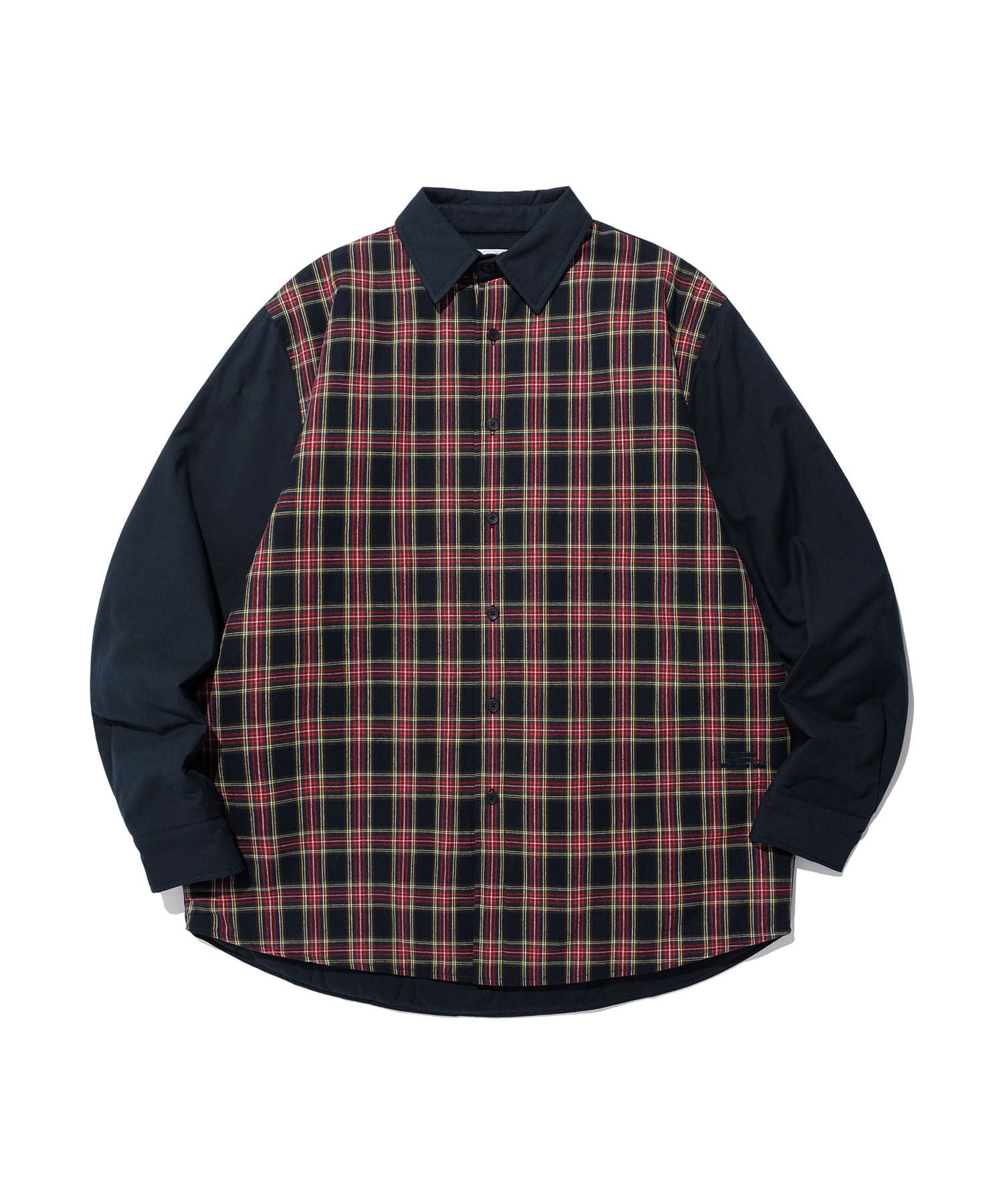 アウターその他 [NICEGHOSTCLUB]FFATS CHECK SHIRTS JACKET_BLACK(NG2EFUJ202A MUSINSA | NICE GHOST CLUB FFATS CHECK SHIRTS JACKET_NAVY
