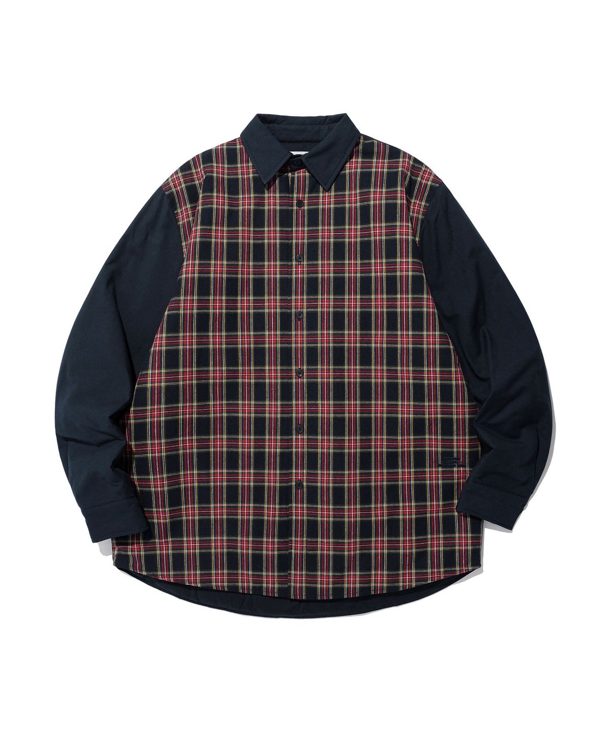 나이스고스트클럽(NICEGHOSTCLUB) FFATS CHECK SHIRTS JACKET_NAVY(NG2EFUJ202A)