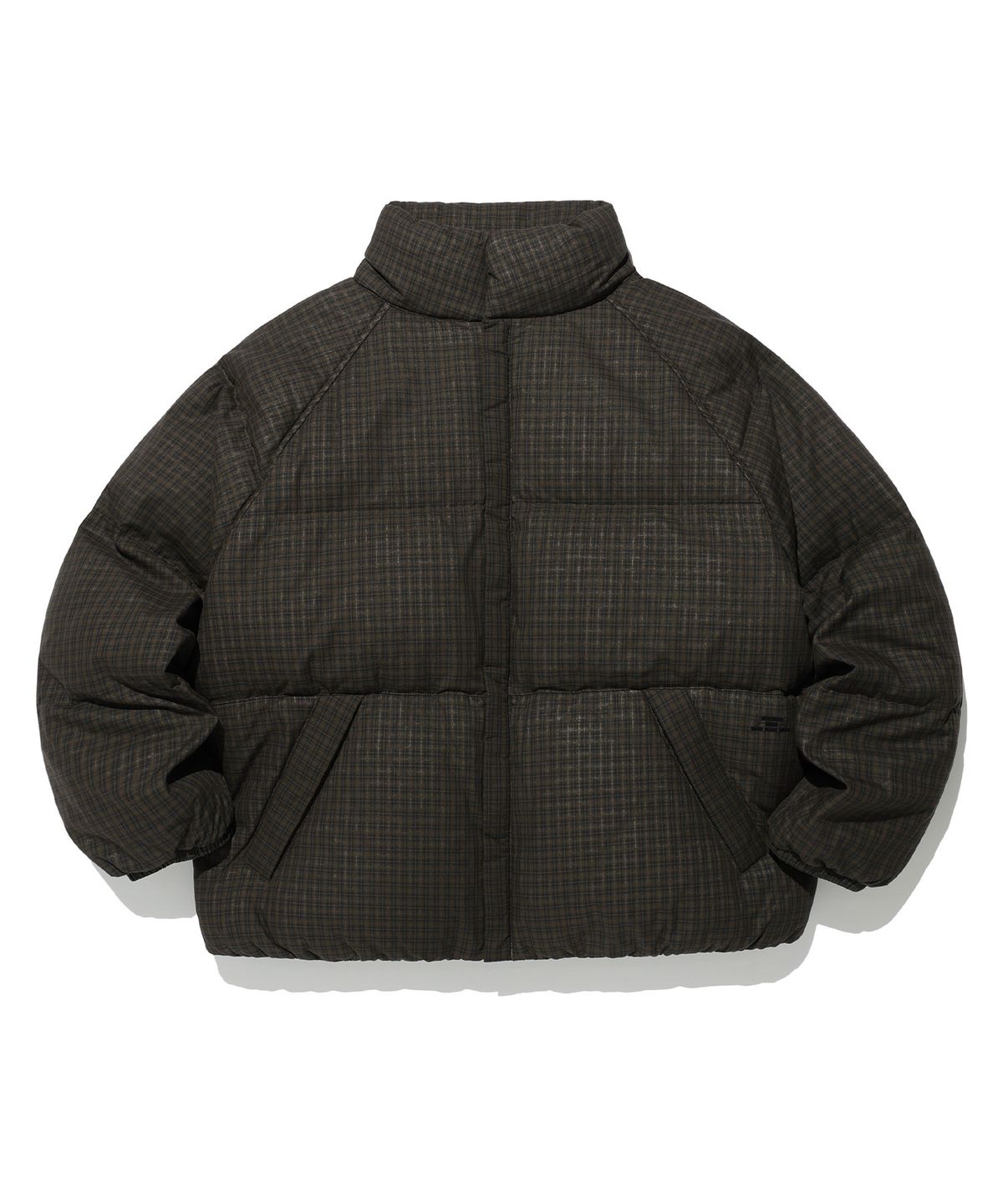 나이스고스트클럽(NICEGHOSTCLUB) FFATS CHECK DOWN PUFFER_BROWN(NG2EWUB901A)