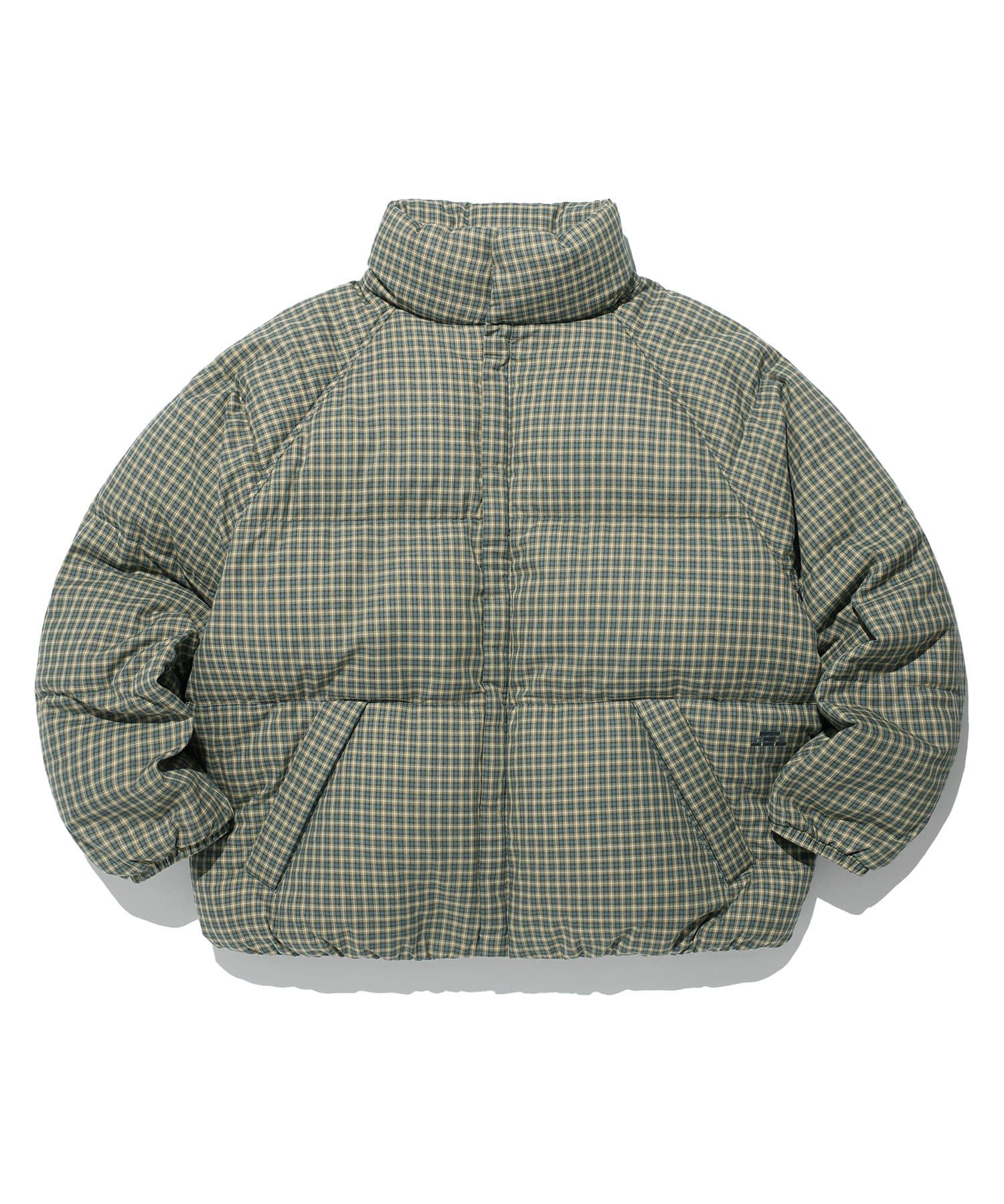 MUSINSA公式 | NICE GHOST CLUB FFATS CHECK DOWN PUFFER_BLUE