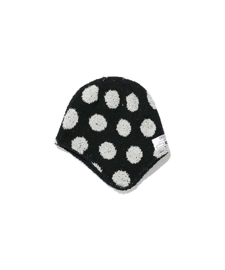 FFATS DOT EARCAP BEANIE_BLACK(NG2EFUAB25A)