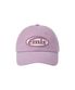 TONE ON TONE WAPPEN BALL CAP-LIGHT PURPLE