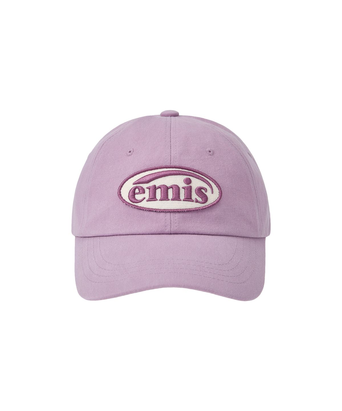 이미스(EMIS) TONE ON TONE WAPPEN BALL CAP-LIGHT PURPLE