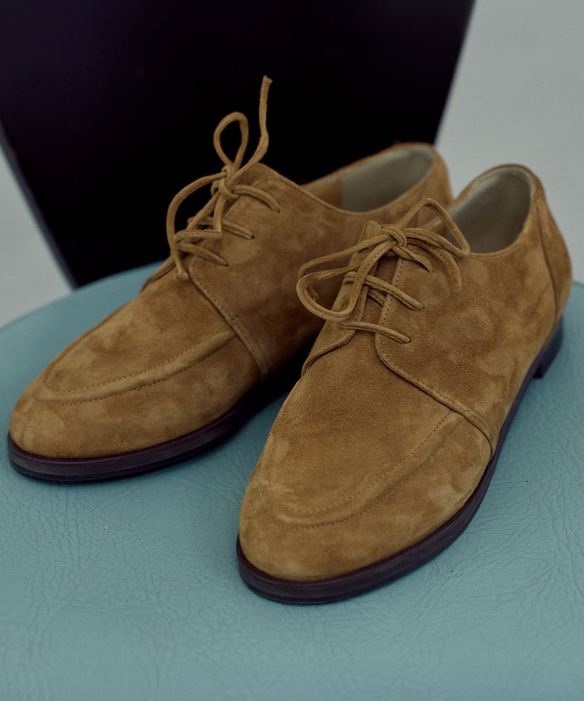 러브어스유(LOVEUSU) Lamb Skin Suede Classic Loafer (3 Color)