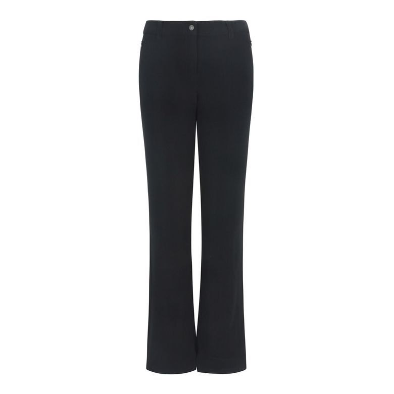 Logo Back Point Pants_BLACK