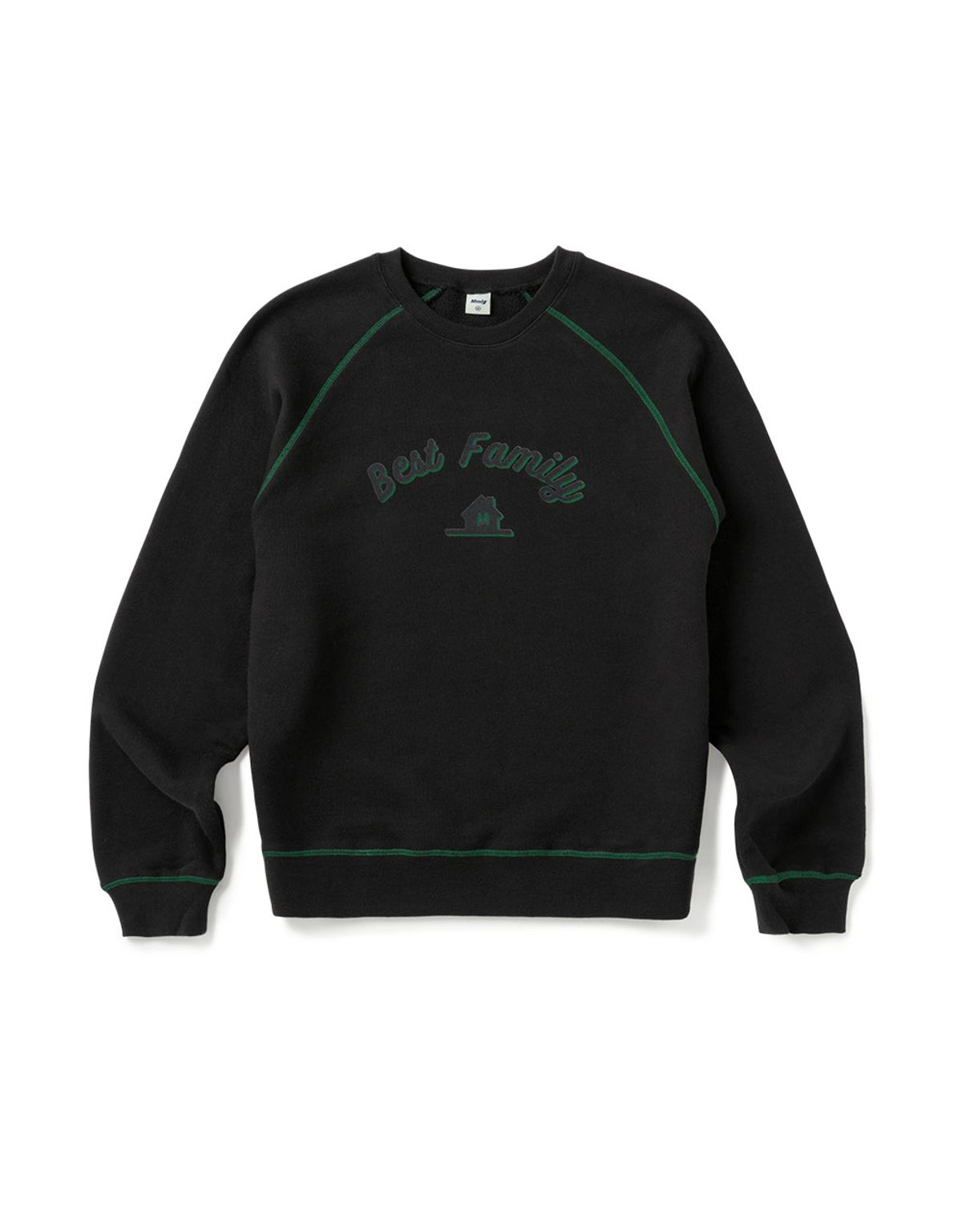 엠엠엘지(MMLG) [Mmlg] BEST STITCH SWEAT (EVERY BLACK)