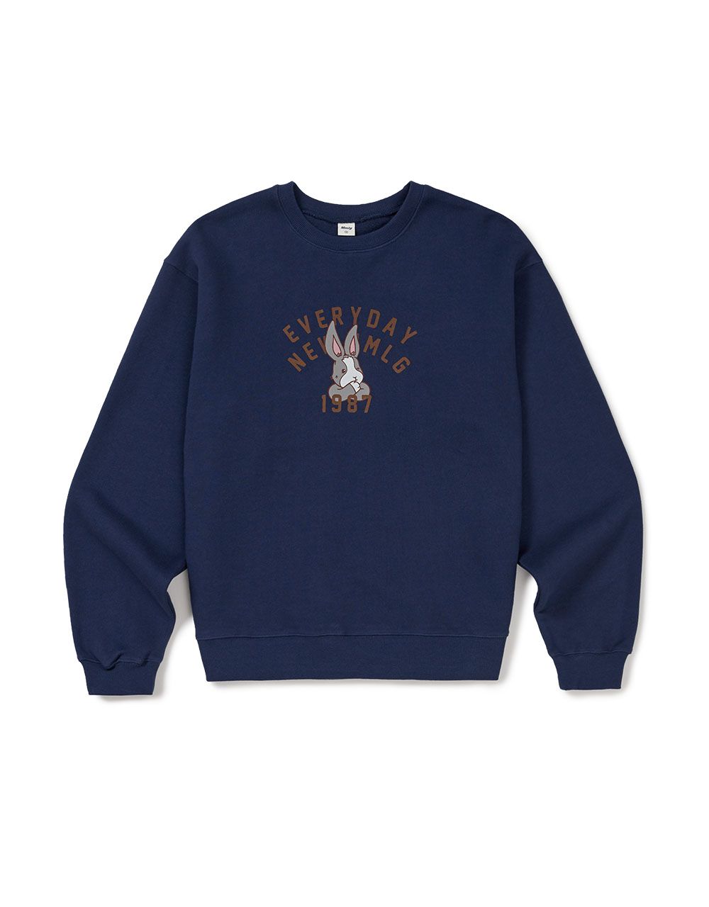 さらに100円引き◆MMLG◆THINKING MELGE SWEAT MUSINSA | MMLG [Mmlg] THINKING MELGE SWEAT (BLUE NAVY)