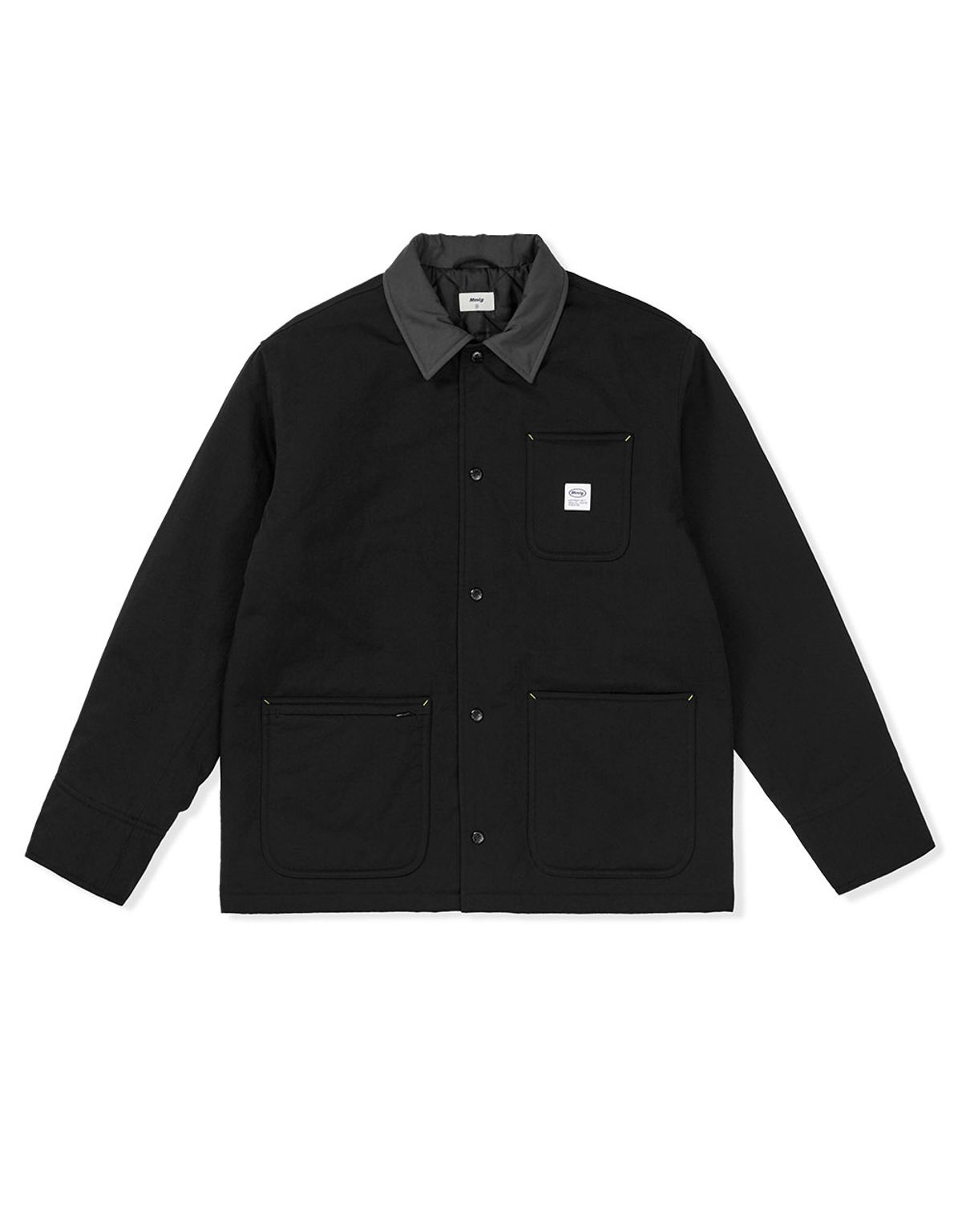 엠엠엘지(MMLG) [Mmlg] WORKERS COLOR JACKET (BLACK)