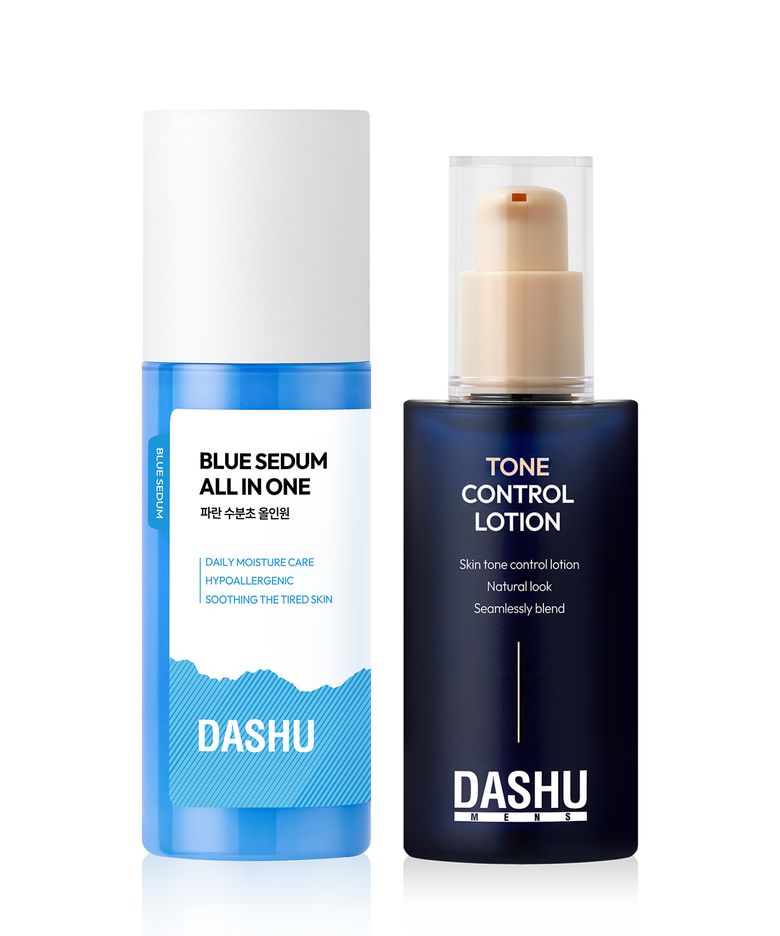 보이 파란 수분초 올인원 150ml + 맨즈 톤 컨트롤 커버로션 65ml