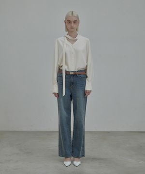 Carter Straight Denim Jean - Mid Blue