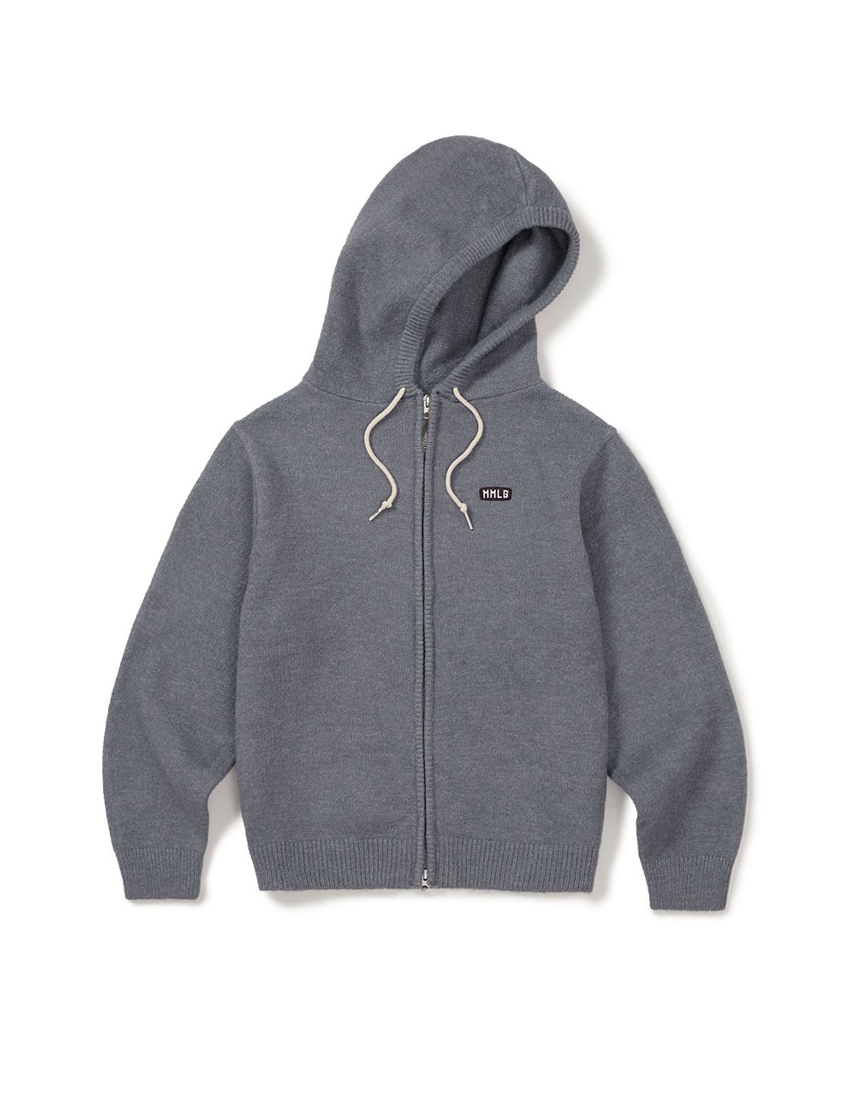 엠엠엘지(MMLG) [Mmlg] MM KNIT HOOD ZIPUP (GREY)