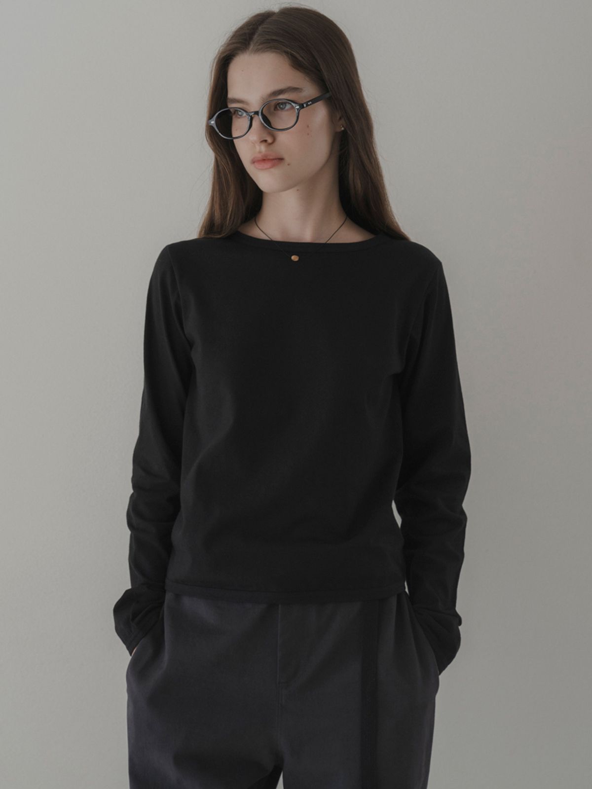 더미튼(THEMITTEN) Earl grey t-shirt (black)