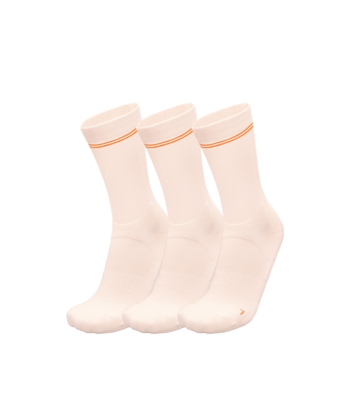 삭스업(SOCKSUP) 컴프레션 러닝 크루삭스 코랄 3PACK