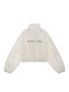 MATIN COATING CROP BLOUSON IN IVORY