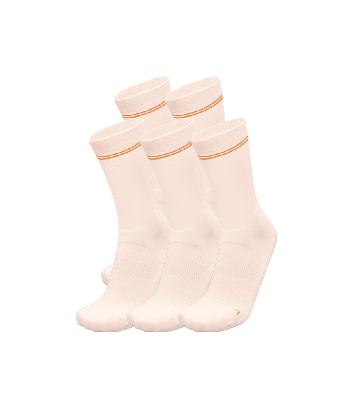 삭스업(SOCKSUP) 컴프레션 러닝 크루삭스 코랄 5PACK