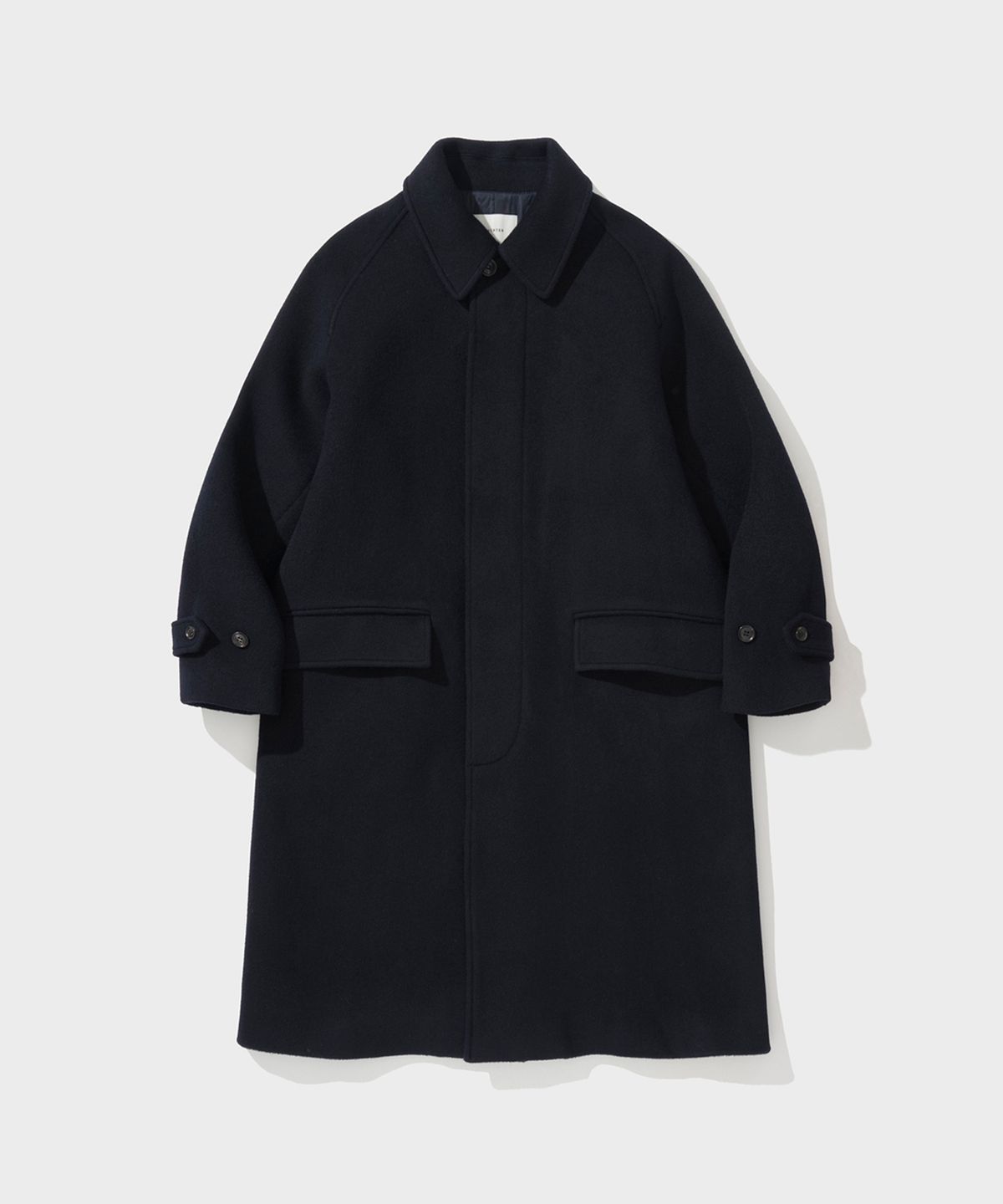 셔터(SHIRTER) FINE MASTER BALMACAAN COAT (DARK NAVY)