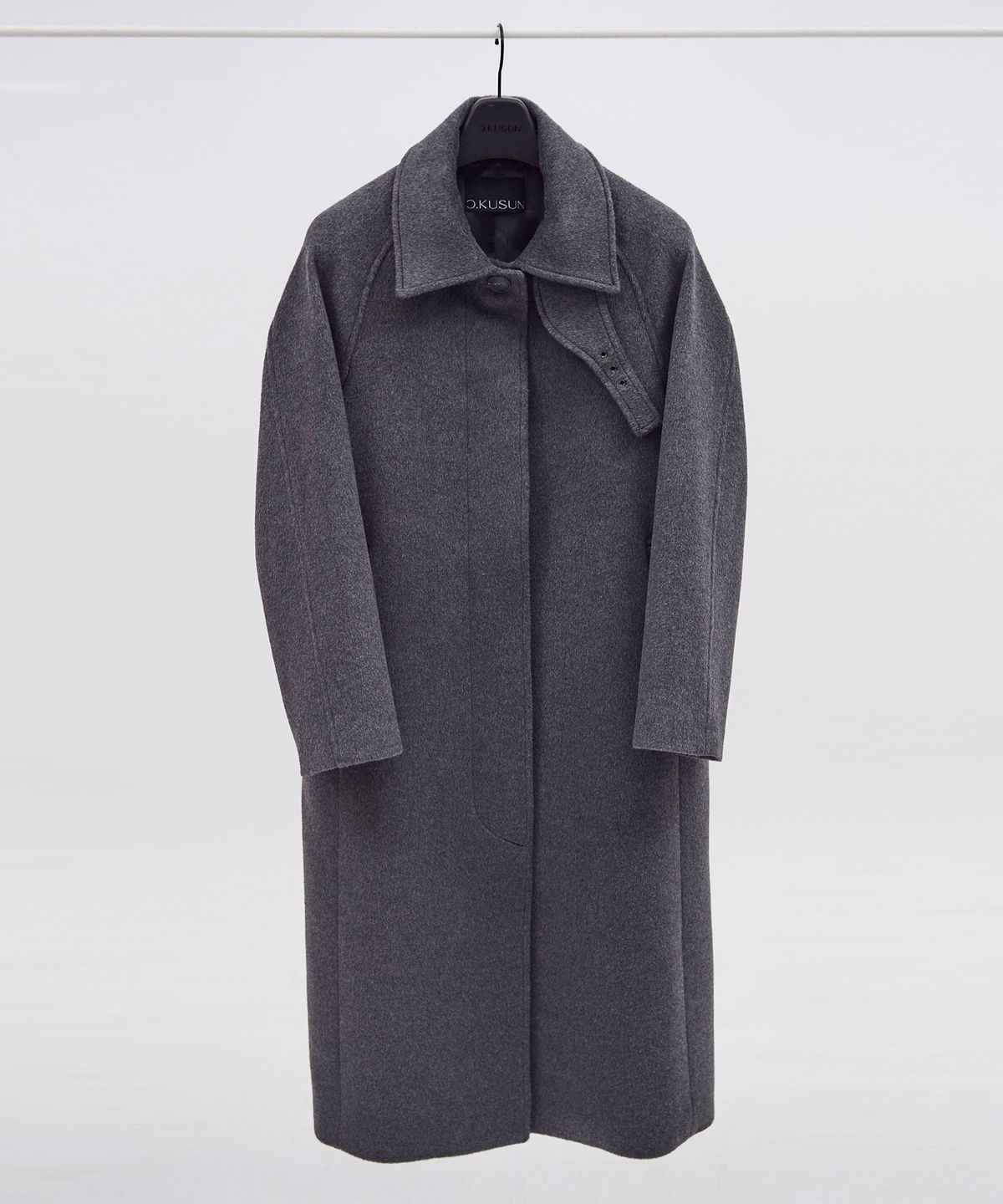 씨커슨(CKUSUN) ALPACA BLEND MAC COAT - GREY