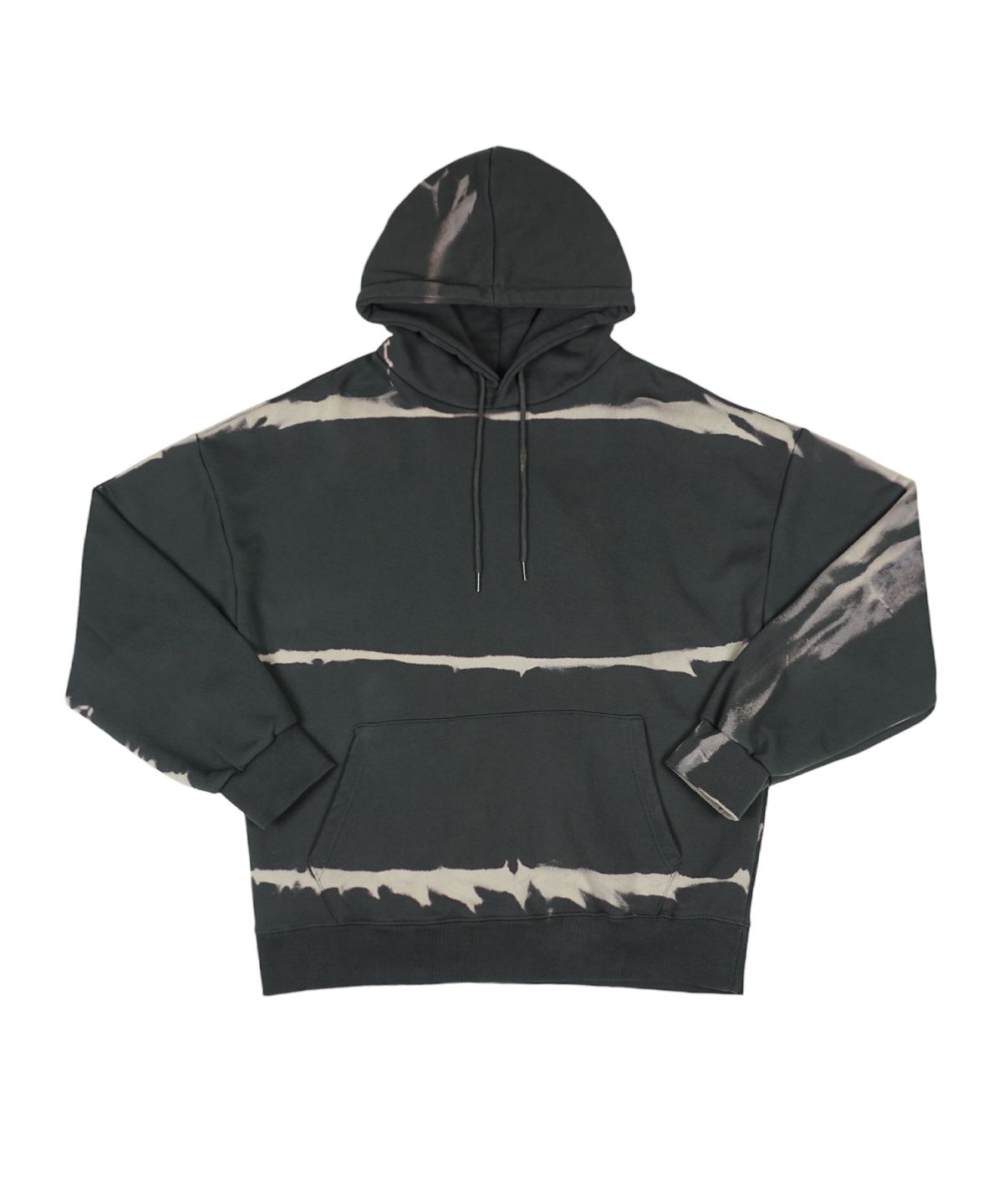본슬리피(BORN SLIPPY) Addicted Stripe Hoodie (Black Sesame Latte)
