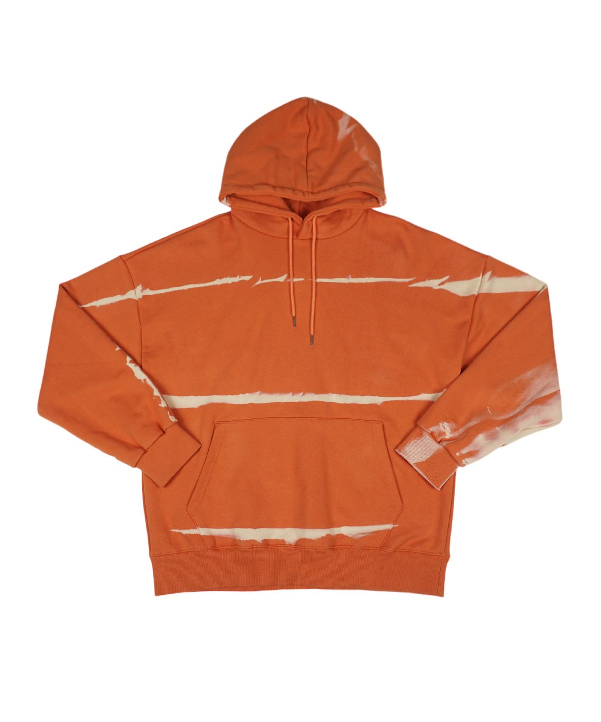 본슬리피(BORN SLIPPY) Addicted Stripe Hoodie (Carrot Juice)