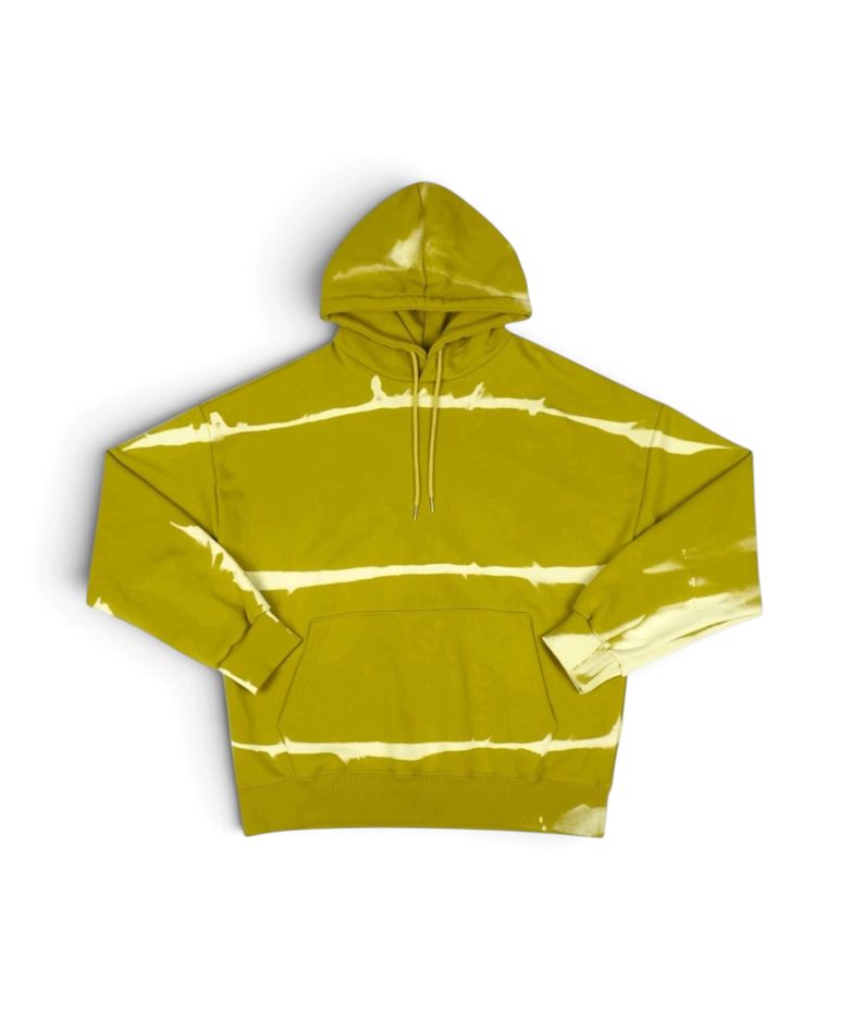 Addicted Stripe Hoodie (Mango Blast)