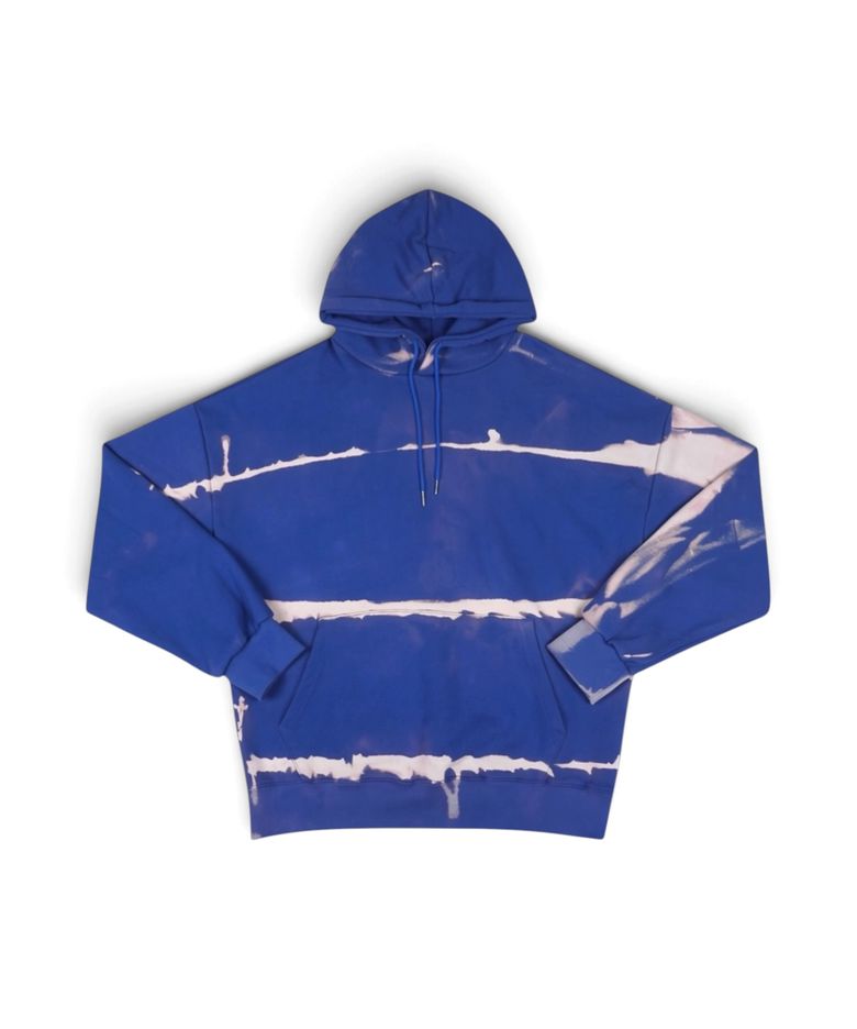 Addicted Stripe Hoodie (Ocean Blossom)