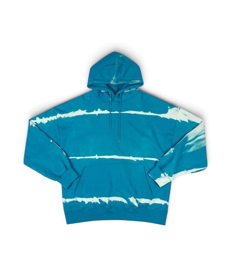 Addicted Stripe Hoodie (Sea Breeze)
