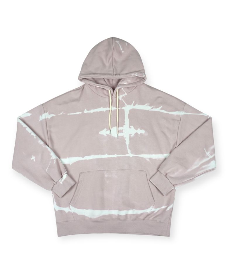 Addicted Stripe Hoodie (Strawberry Milk)