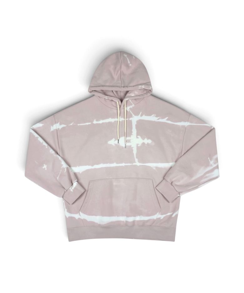Addicted Stripe Hoodie (Strawberry Milk)