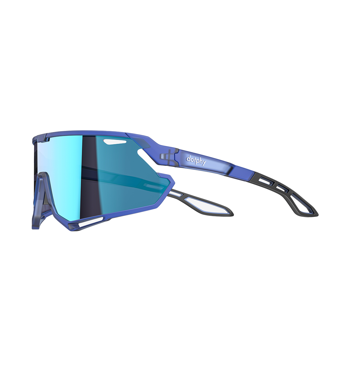 페달레(PEDALE) Dotpht Trippy Sport Sunglasses 닷피 트리피 스포츠 선글라스-블루