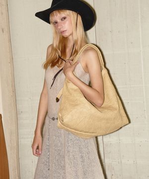 CACTUS HOBO BAG [Butter Yellow]