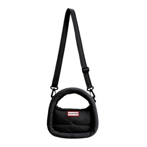 [UNISEX] 프레임드 푸퍼 미니 호보백 - 블랙 UBX3711KBMBLK