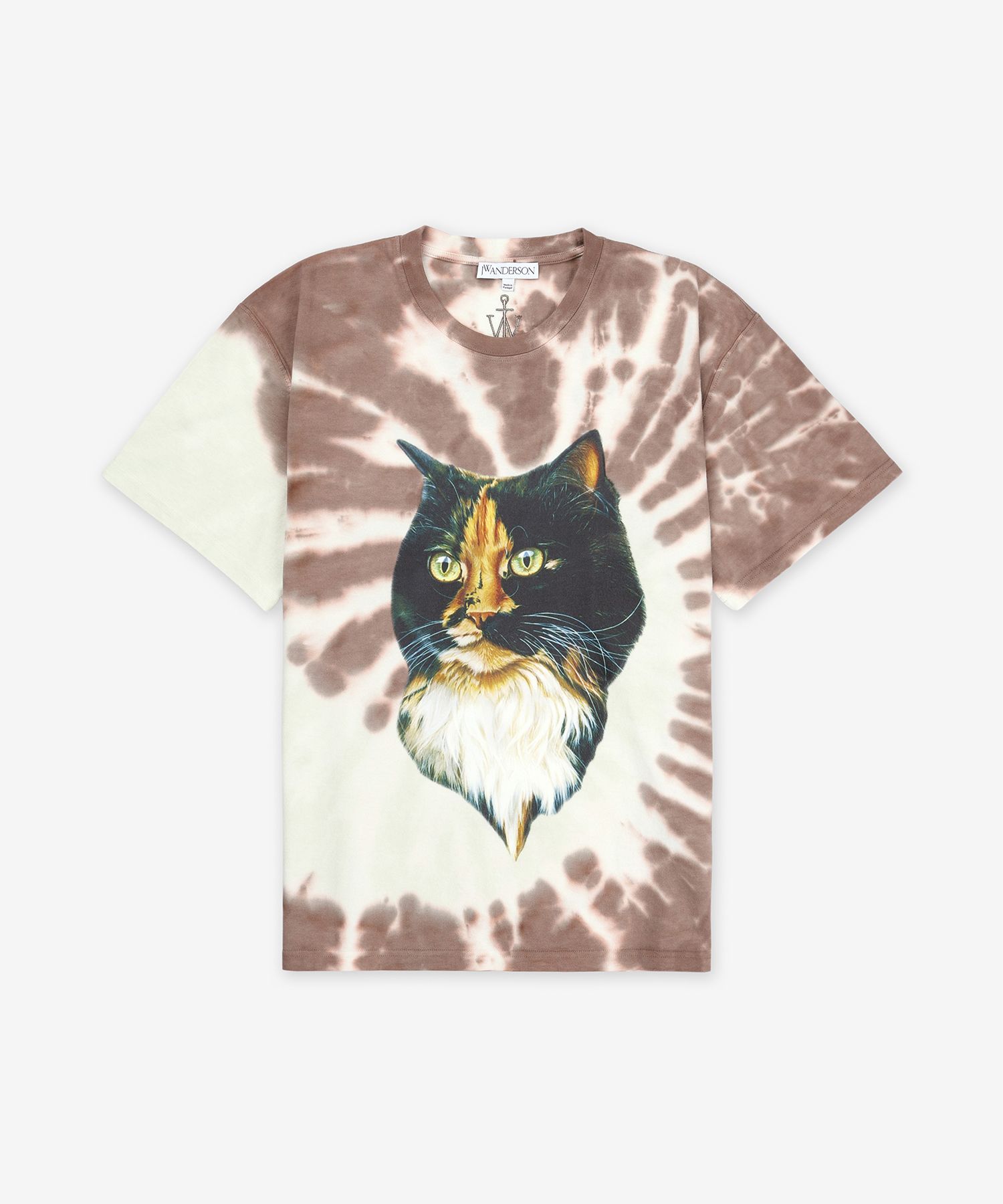 MUSINSA公式 | J.W.ANDERSON Cat Print Tie Dye Short Sleeve T