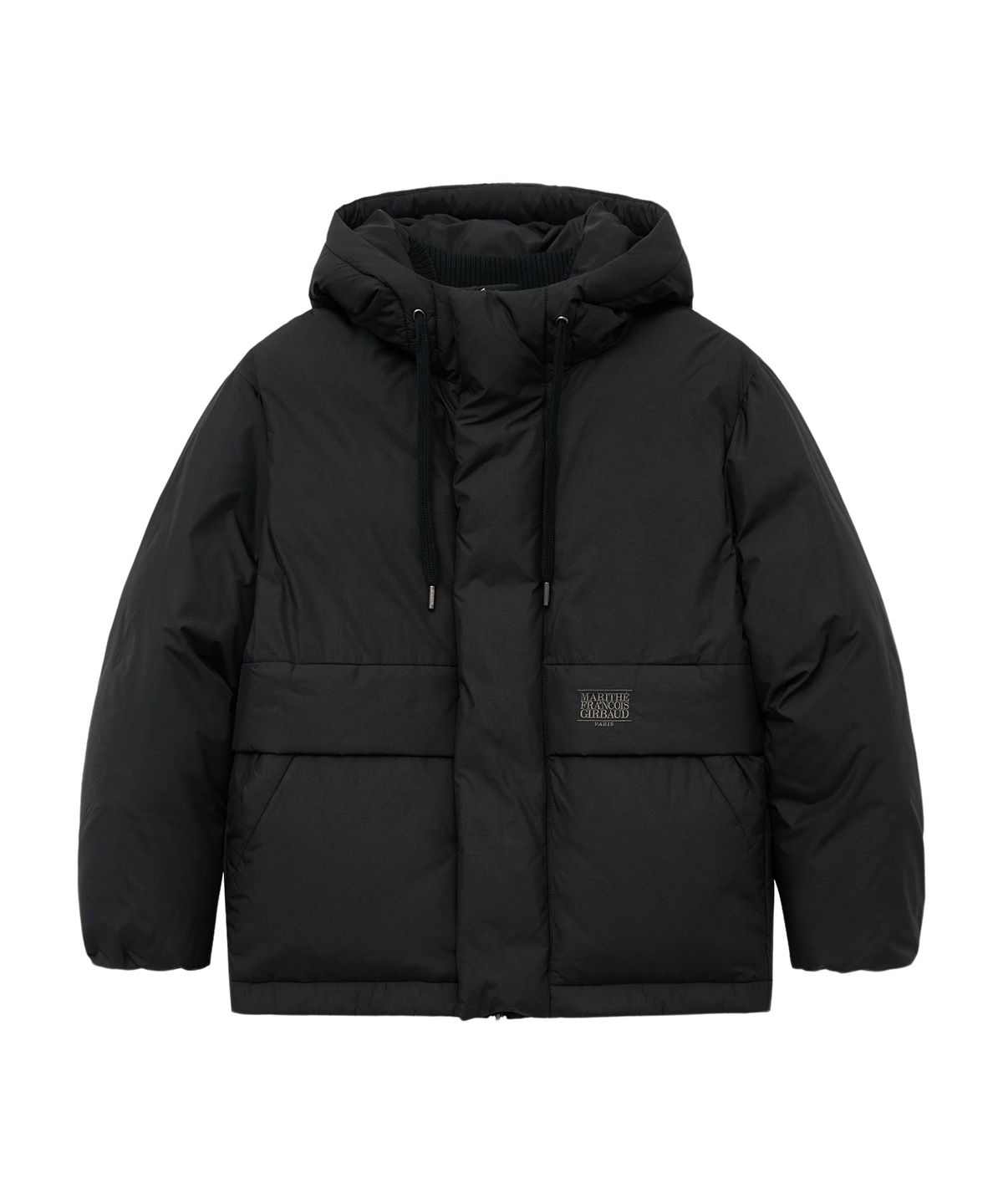마리떼 프랑소와 저버(MARITHÉ + FRANҪOIS GIRBAUD) OVER-FIT HOODED DUCK DOWN PUFFER black