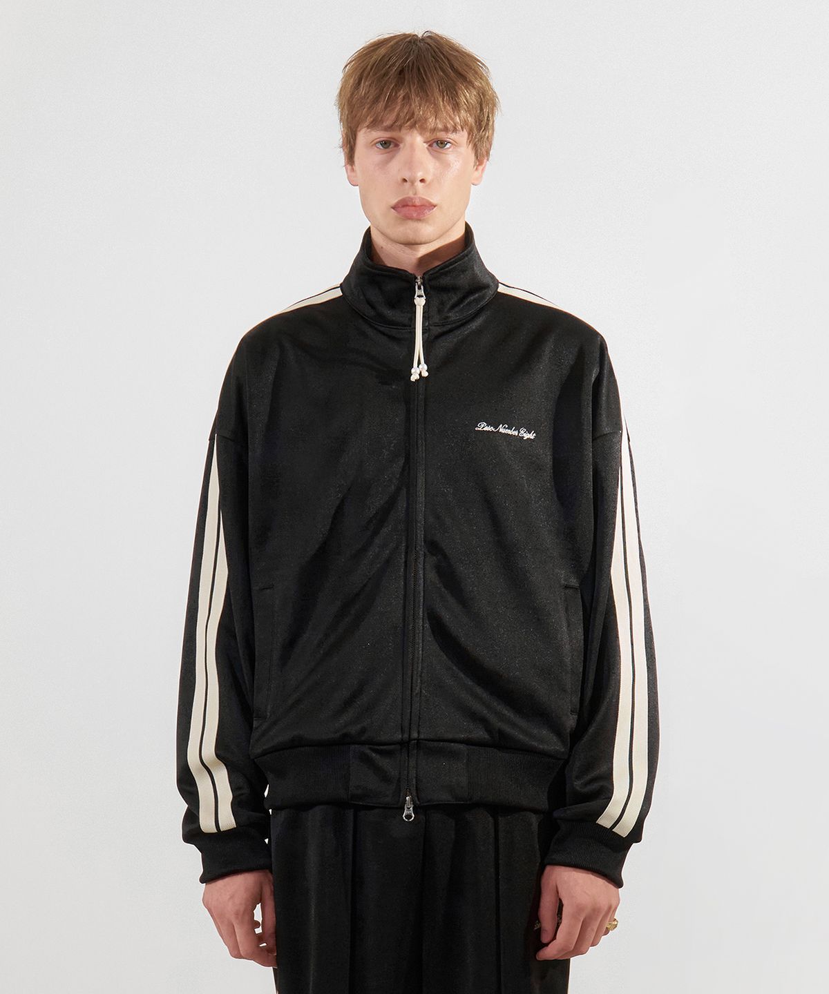 포즈넘버에잇(POSE NUMBER EIGHT) CLASSIC TRACK JACKET (BLACK)