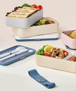 컬러샌드 런치박스 1110ml + 수저세트