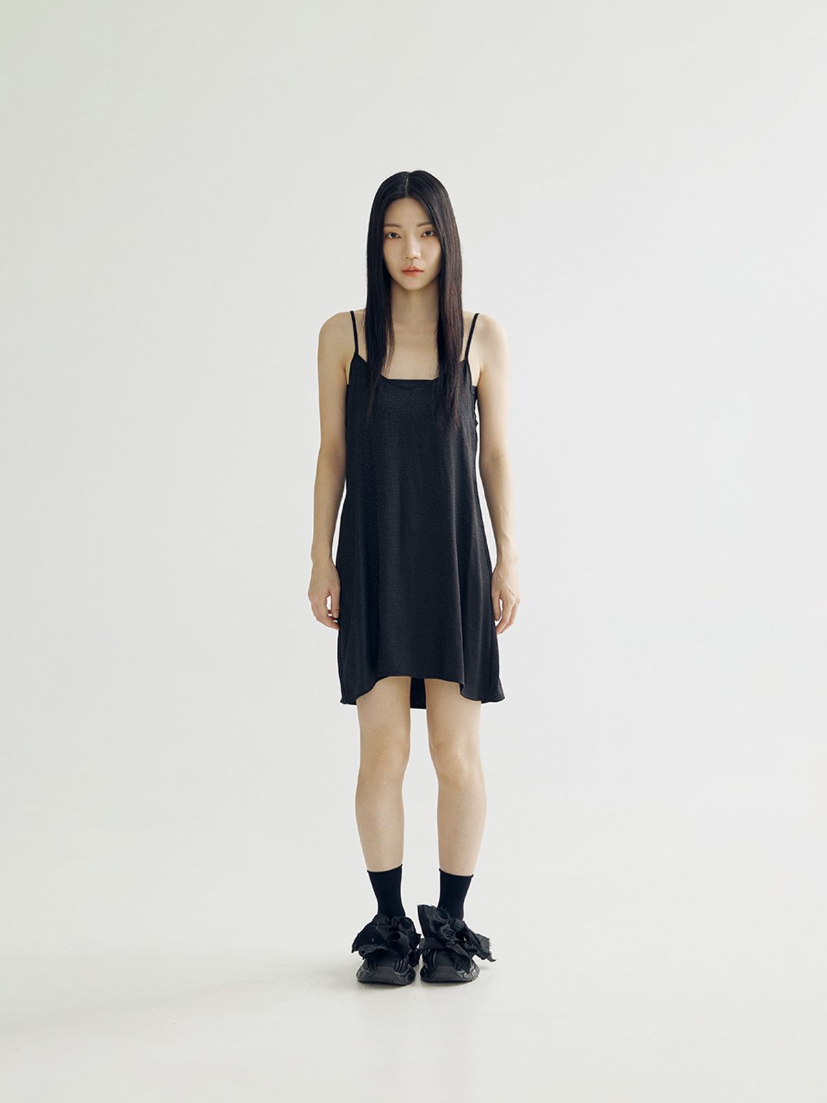 봄날 부티크(BOMNAL BOUTIQUE) 레오파드 드레스 _ 블랙