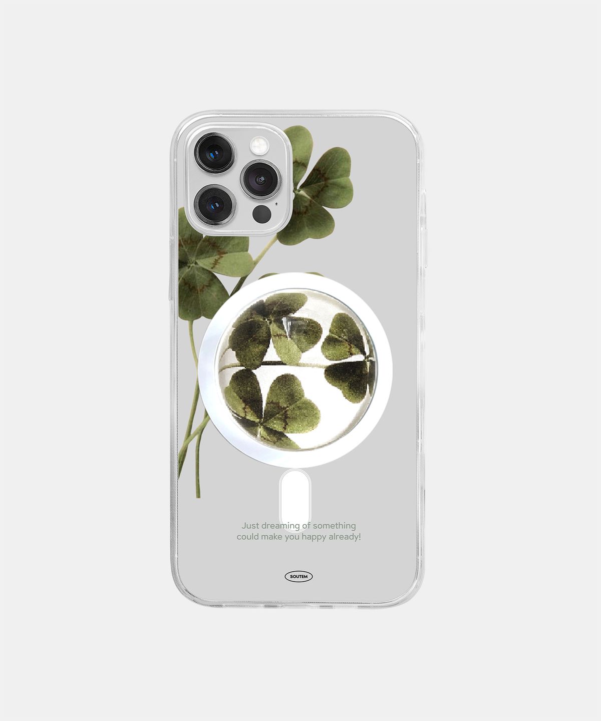 소유템(SOUTEM) [Magsafe] Mood Day_Clear Phone Case Tok Set