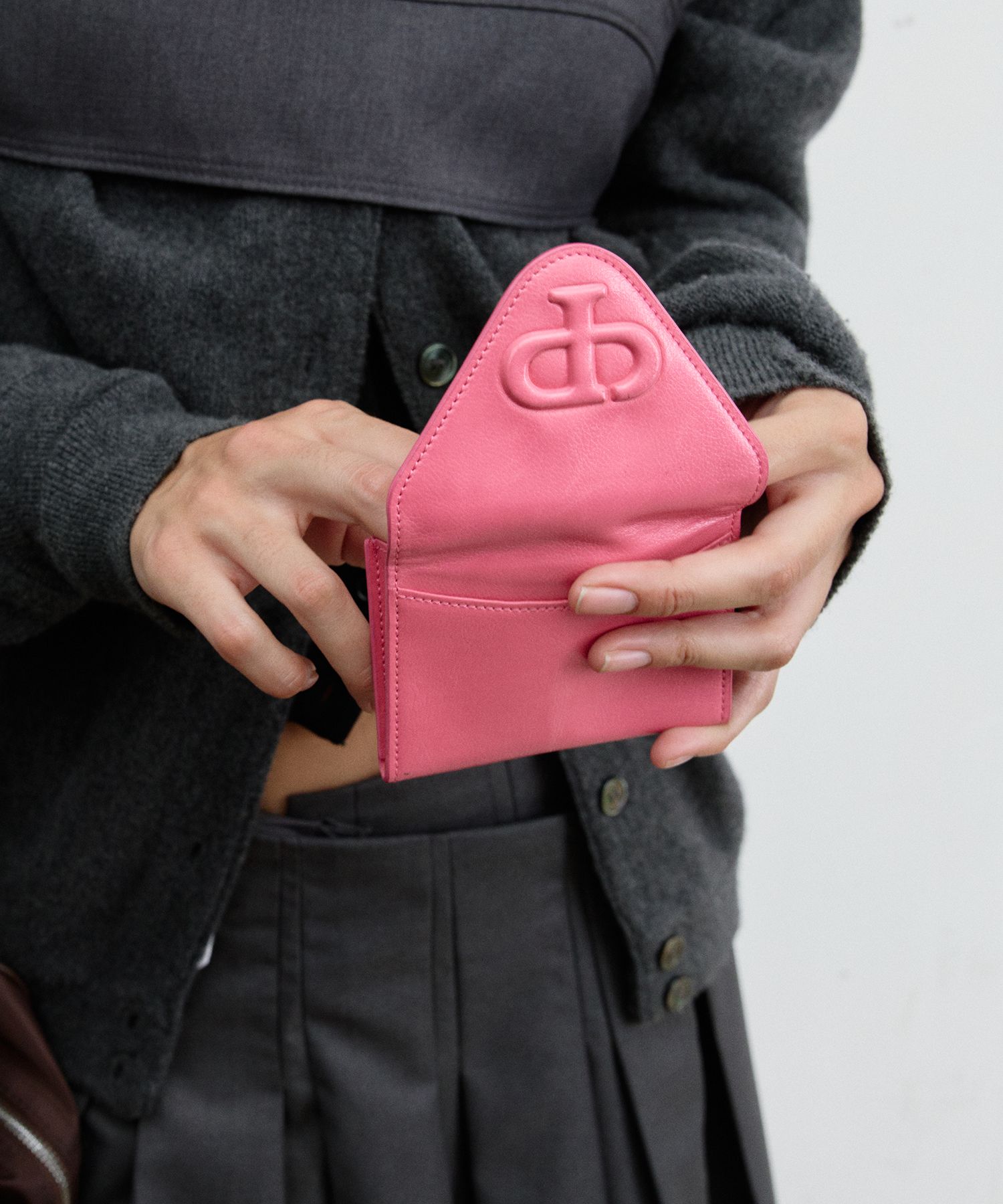 【CHRISTINE PROJECT】Limitid Cp Signature Mark Card Wallet christineproject - [LIMITID]CP SIGNATURE MARK CARD WALLET