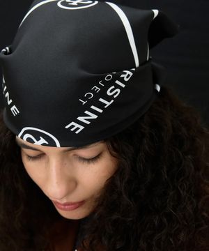 CP LOGO PLAY SILK SCARF(2COLORS)