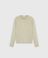 DIAGONAL LOGO LONG SLEEVE TOP OLD KHAKI