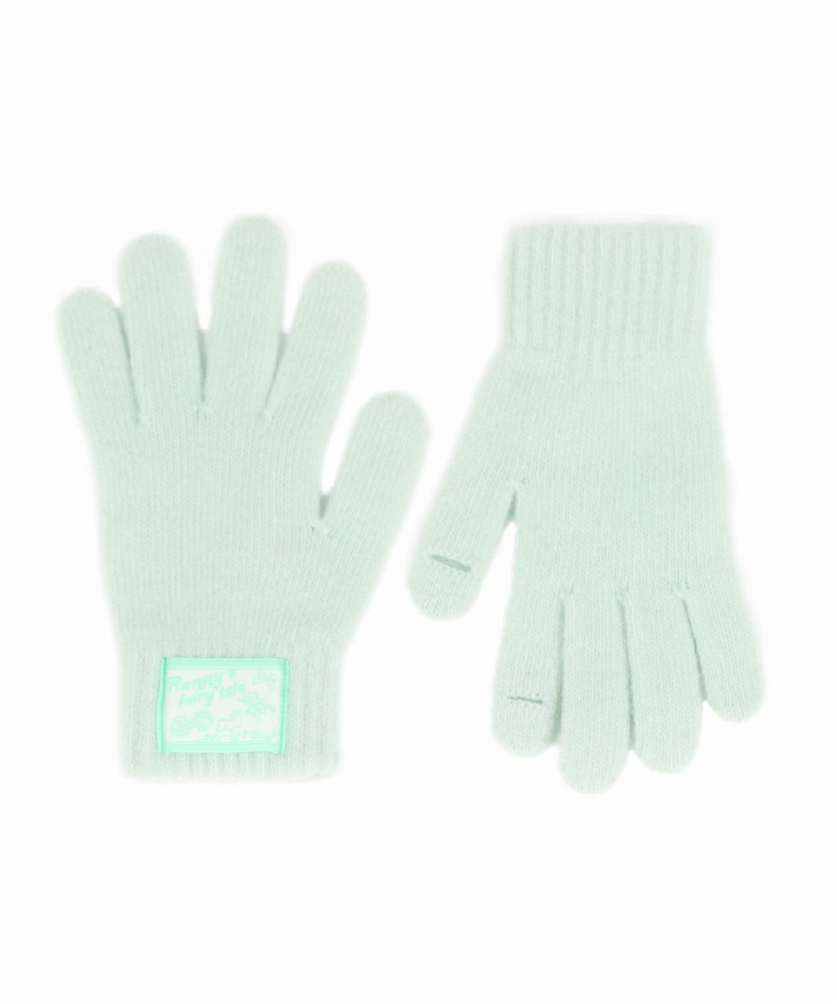 래니래니(RENNYRENNIE) FAIRY FINGER HOLE WOOL GLOVES [ MINT ] - RENNY 울 장갑 (G003MT)